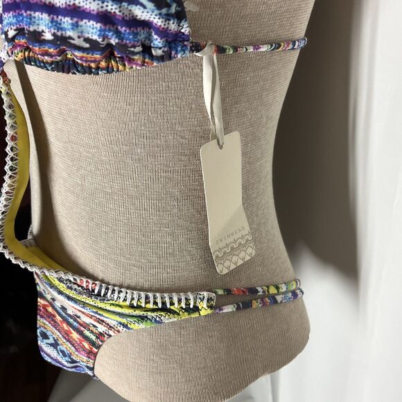 NWT $180 Ale By Alessandra Beach Blanket Monokini Swimsuit [ SZ Large ] #3128 - Picture 3 of 16